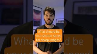 What should be your shutter speed for sharp images? #photographytips #hacks #learnphotography