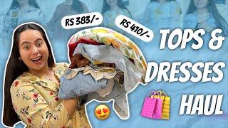 TRENDY  WESTERN TOPS & DRESSES  ~ TRYON HAUL   | SONU ANADKAT |