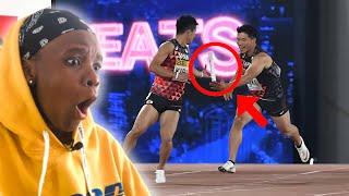 Rare Moments in Athletics  (Sprint Speed Media) | REACTION