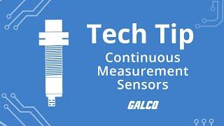 Different Types of Level Sensors: Continuous Measurement-- A GalcoTV Tech Tip | Galco