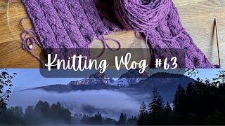 Knitting Vlog #63 I Bönan Sweater, Cumulus Bluse, Besuch Wolloase Berchtesgaden, Balkonstrickerei