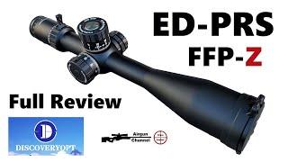 Gen 2 Discovery Optics ED-PRS-Z 5X-25X FFP Rifle Scope Review with my LCS SK19 Air Rifle