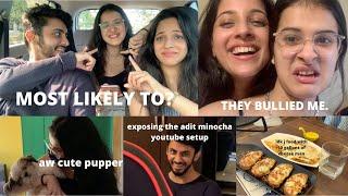 vloggu #2 | MOST LIKELY TO?! ft @AditMinocha & @avantinagral  + roadtrip to navi mumbai :o