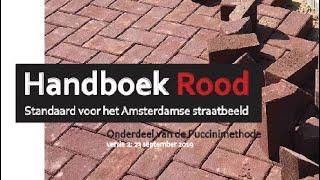 The Handboek Rood In English (Amsterdam Road Design Book) Part 1