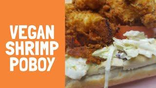 #Quarantine cooking with the hungry vegan #veganshrimppoboy