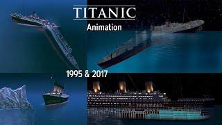 Titanic Animation Remastered 1995 & 2012