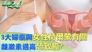 3大婦癌與女性荷爾蒙有關 雌激素過高恐致癌? 健康2.0