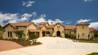25 Augusta for sale in Cordillera Ranch Boerne Tx by Robert Elder Keller Williams