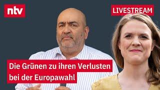 Europawahl 2024 LIVE: Die Grünen ordnen ihre Verluste ein