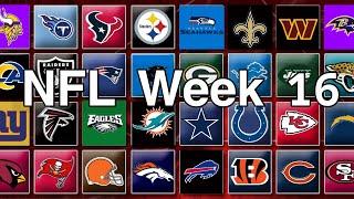 NFL Football Week 16 Picks & Predictions 2024