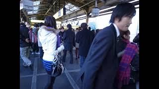 2009 原宿駅から中野駅まで 新宿駅での乗り換え 山手線と中央線 091218 LCNE