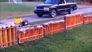 Fireworks Setup at the Boomtown Day Festival Nitro, WV 2013