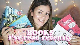 BOOKS I'VE READ RECENTLY - THRILLERS / YA / FICTION BOOK HAUL | LUCY WOOD