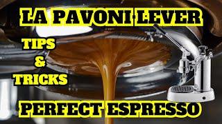 La Pavoni tips & tricks for the perfect espresso