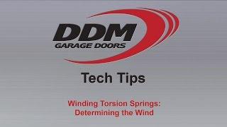 DDM Tech Tips, Winding Torsion Springs: Determining the Wind