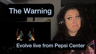 Metalhead reacts to The Warning - Evolve (Live from Pepsi Center CDMX).