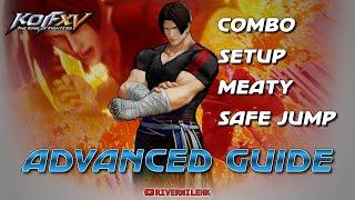 Kim complete guide | meaty, safe jump, combo, setup | KOFXV |