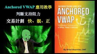 Anchored VWAP 應用教學｜判斷支持阻力｜幫助交易計劃設定【CC中文字幕】