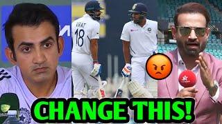 CHANGE THIS! Indian Players HUGE CRITICISM! | India Vs Australia Virat Kohli Test News