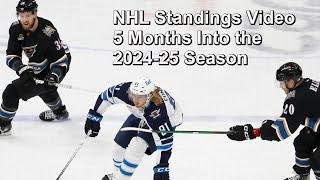 A Look at the NHL Standings 5 Months Into the 2024-25 Season