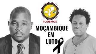 MOÇAMBIQUE EM LUTO Advogado de Venâncio Mondlane Elvino Dias e o mandatário Paulo Guambe