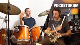 PocketDrum vs Real Drums - Review by drummer Mattias Holmgren