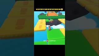 No Cap Tried To Save Her But She Trolled Him In Tile Fall  Stumble Guys Respect Moment 