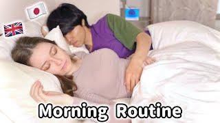 1 Year Married Couple's Morning Routine | Japanese British Couple