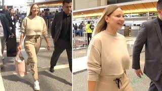 Sia Flaunts Curves In Fitted Kenzo Sweats While Catching Flight At LAX Bound For Dubai