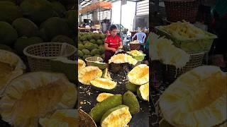 꼭 드셔보세요! 신기한 자이언트 잭프루트 - Must Try! Amazing Giant Jackfruit - Thai Street Food