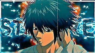 Death Note "L Lawliet" : Stereo Love [Premiere Pro Edit/AMV]!