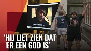 Maradona was een legende, ook in Amsterdam