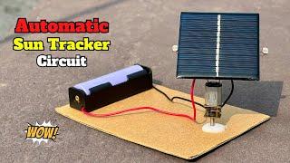 Automatic Sun Tracker Circuit | Solar Tracker Circuit | Electronic Projects