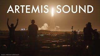 Artemis Launch Sound Experience - Listen to NASA's SLS Rocket Roar with mics placed inside the pad