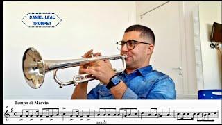 Arban´s single Tongue Exercises #13 #22 #23 #29  - DANIEL LEAL