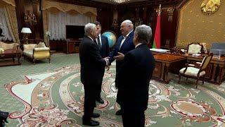 "Какие люди!" // Посланник Трампа Кит Келлог приехал к Лукашенко! // Первые кадры!