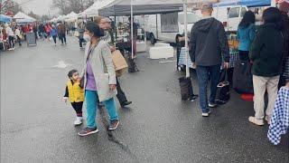 Farmers market like indian Hafta Bazar Bethesda. Marry land #GhumtiDuniya #usa #america