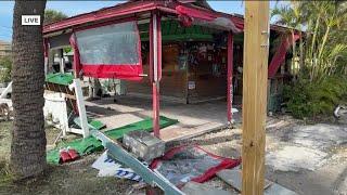 St Pete Beach residents and business owners assess damage after Helene