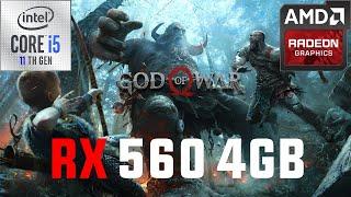 God of War RX 560 4GB 1080p, 900p, 720p