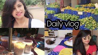 Daily vlog (lalbagh mango and jackfruit santhe) swathigowda #kannadavlogs #kannadavideos