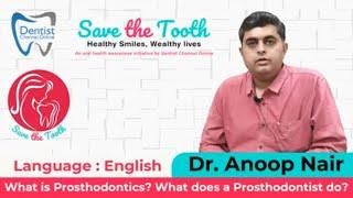 What is Prosthodontics? What does a Prosthodontist do? | English | 78