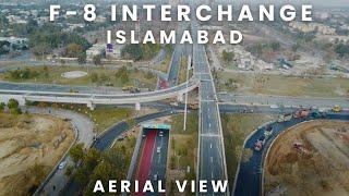 F-8 Interchange Islamabad Latest construction updates aerial view