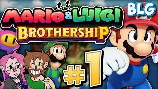 Lets Play Mario and Luigi Brothership (BLIND) - Part 1 - We Are So BACK