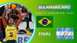 SULA SUB-17 BRASIL X ARGENTINA FINAL - MADU LIMA