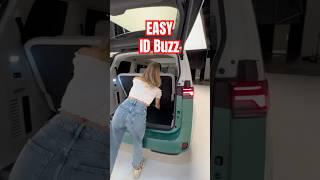 ID Buzz unseating  Jessi is doing this easy  #idbuzz #vw #vanlife