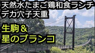 村の人気日替り和食ランチ＆風呂屋の巨大穴子天ランチ【奈良 生駒市交野市】