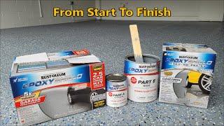 Rust-Oleum Epoxyshield Garage Floor Coating Kit (How To Paint Garage Floor)