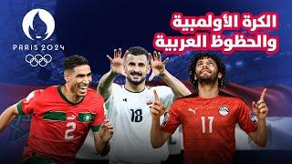 الكرة الأولمبية  حظوظ المنتخبات العربية في أولمبياد باريس 2024 