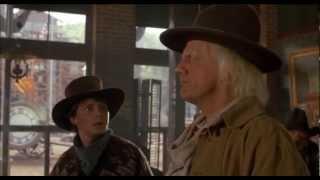 Dr. Emmett Brown - Whiskey table scene