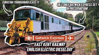 The ONLY Gatwick Express Set In Preservation! | It Was Class 73 Kinda Day! | East Kent Railway